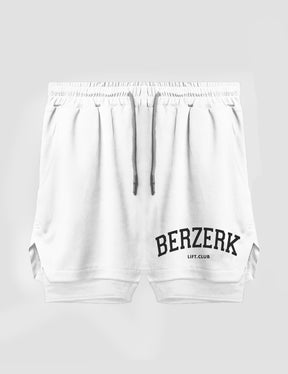 Short Dry-Fit de Compressão - Lift Club - Branco