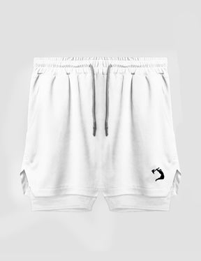 Short Dry-Fit de Compressão - Branco